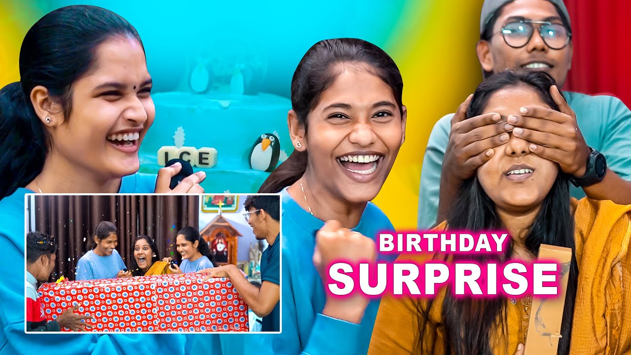 Birthday Surprise ❤️ with Psycho Family 😂 Dance Challenge