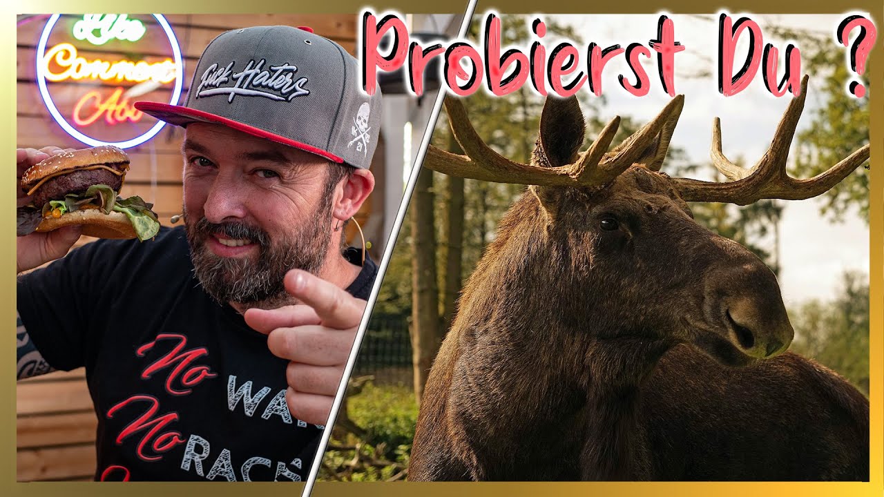 WIE SCHMECKT EIGENTLICH _______ ? | Ein Burger aus Elchfleisch | MGBBQ