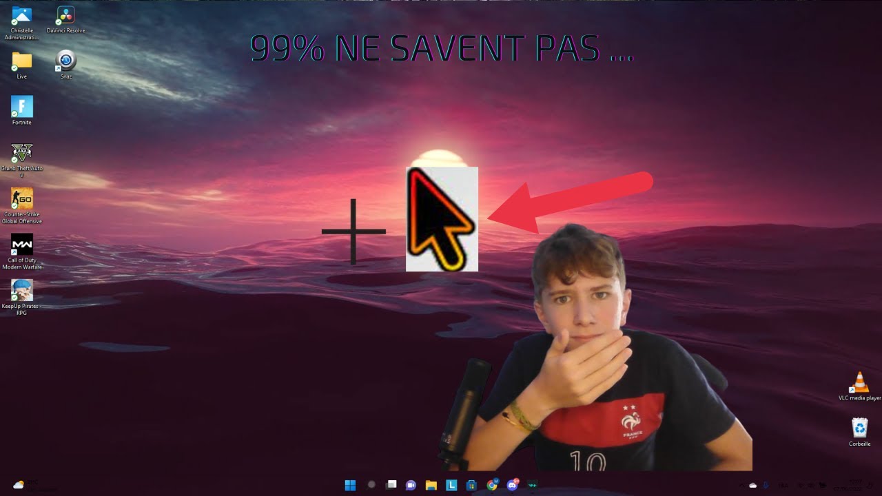 TUTO: comment avoir des curseurs styl&eacute; et gratuit windows11/10 !!!