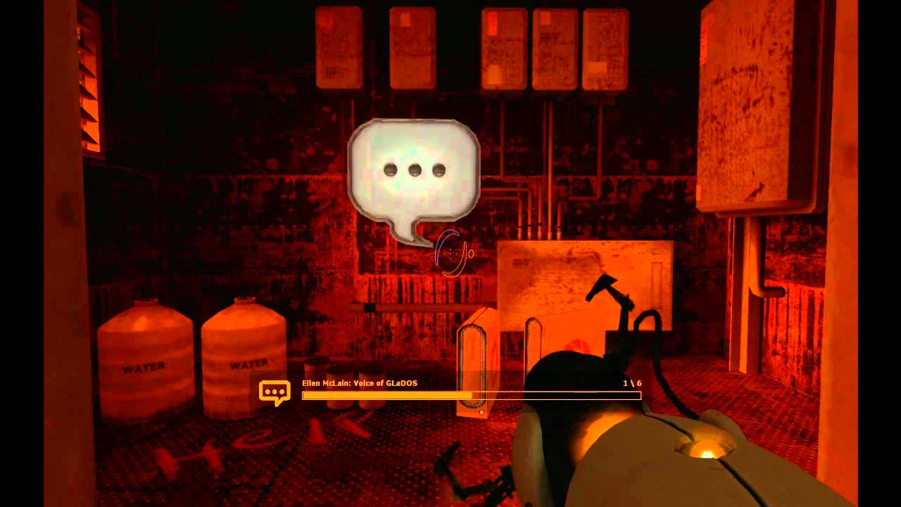 Portal Extras - In The Making - Voice of GLaDOS