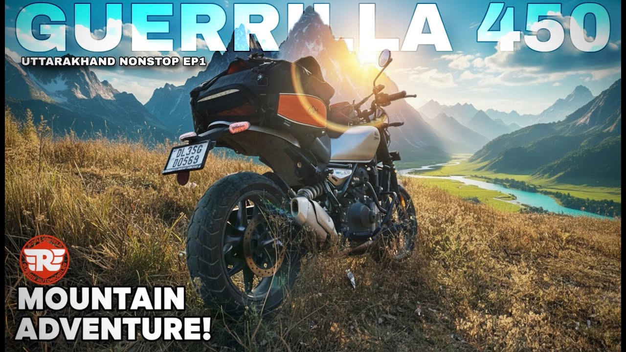 Guerrilla 450 Ultimate Touring Revealed | Guerrilla 450 Uttarakhand Ride EP 1