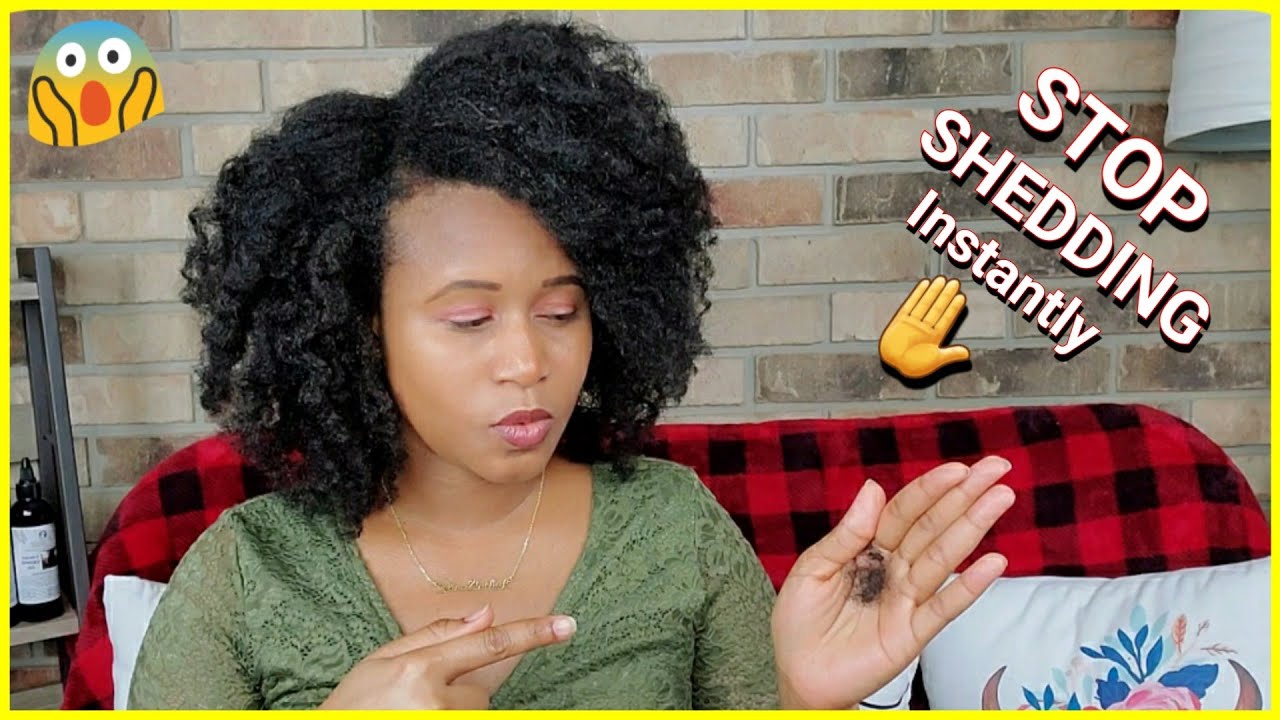 Use This Once a Week To block DHT Stop Excessive Hair Shedding Retained Extremely Long Hair