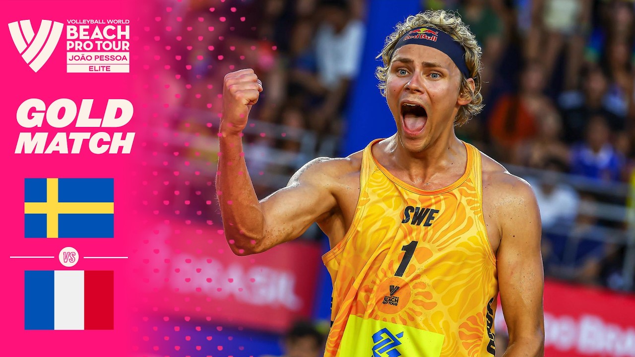 Åhman/Hellvig vs. Daubas/Aye, C. - Gold Match Highlights | João Pessoa 2026 #BeachProTour