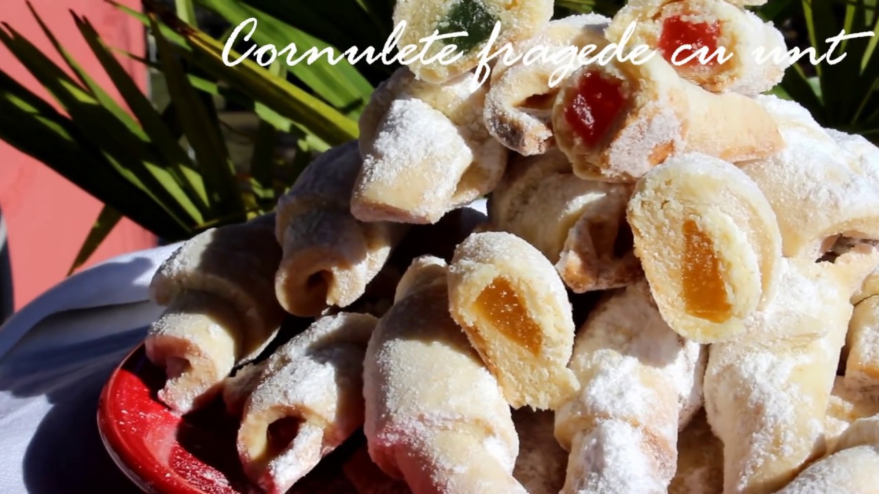 Cornulete fragede cu unt | Farfuria vesela