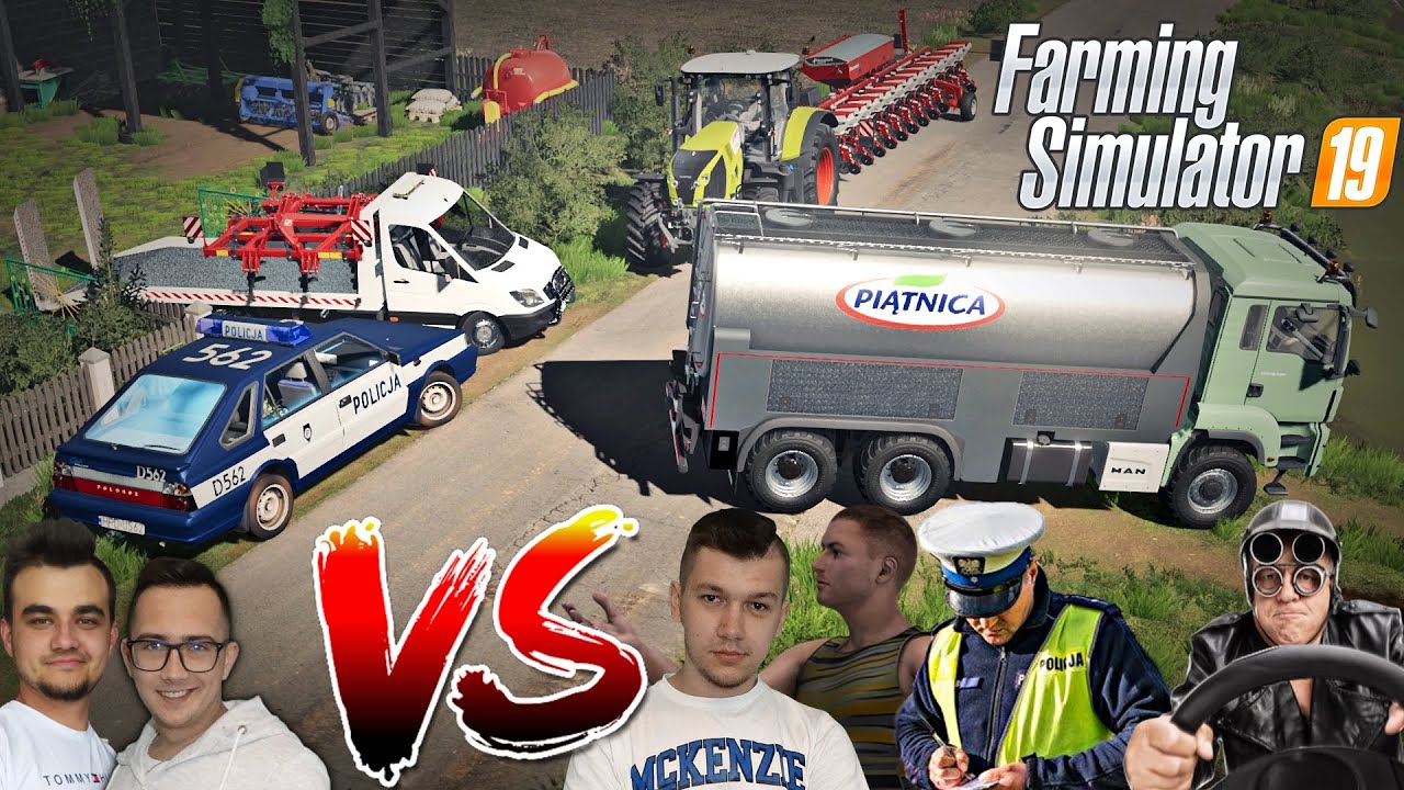 ☆50 Twarzy Tanasa🚜 Laweciarz, Mleczarz, Policja, Młody, Rolnik   
