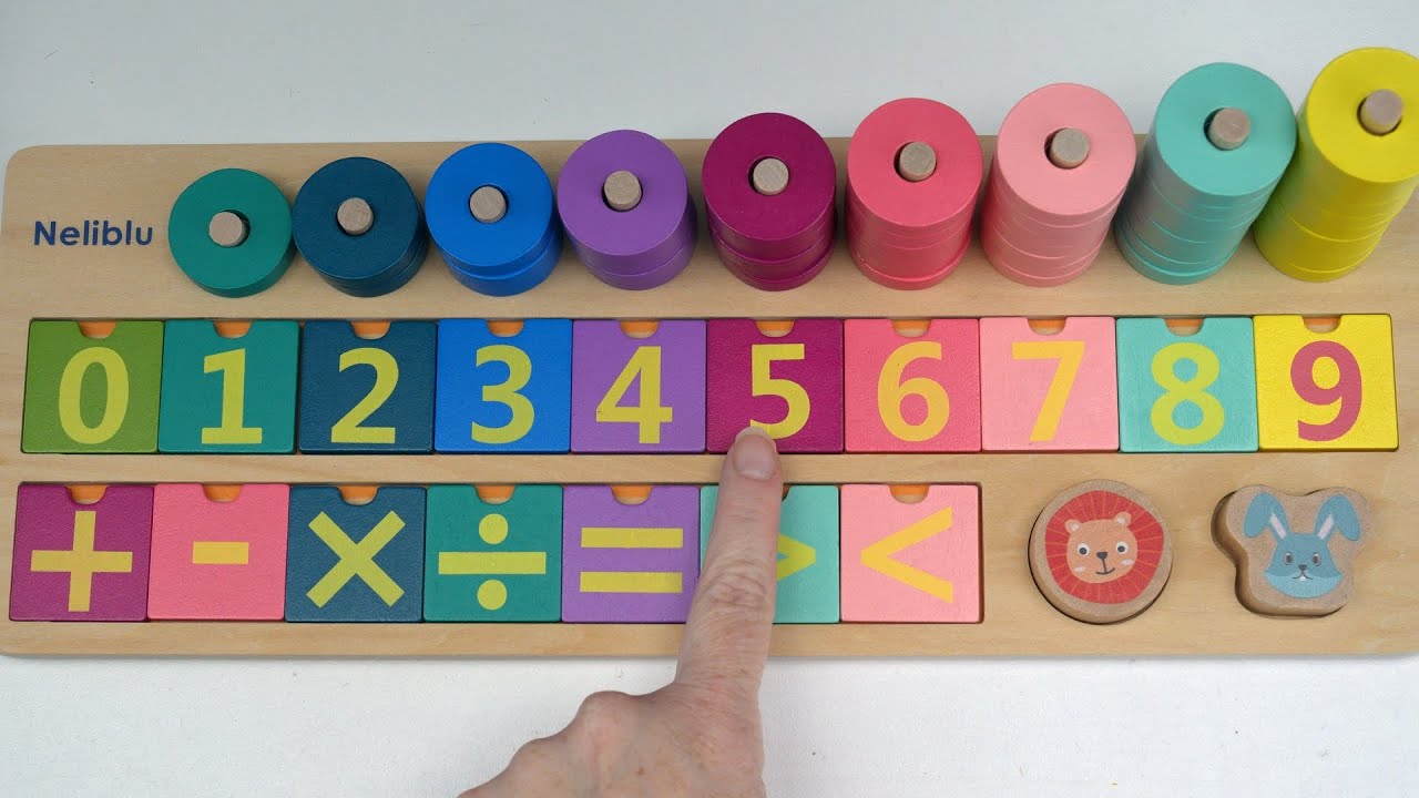 Best Number and Math Sign Learning Video for Kids and Preschoolers! Preschool Learning Video