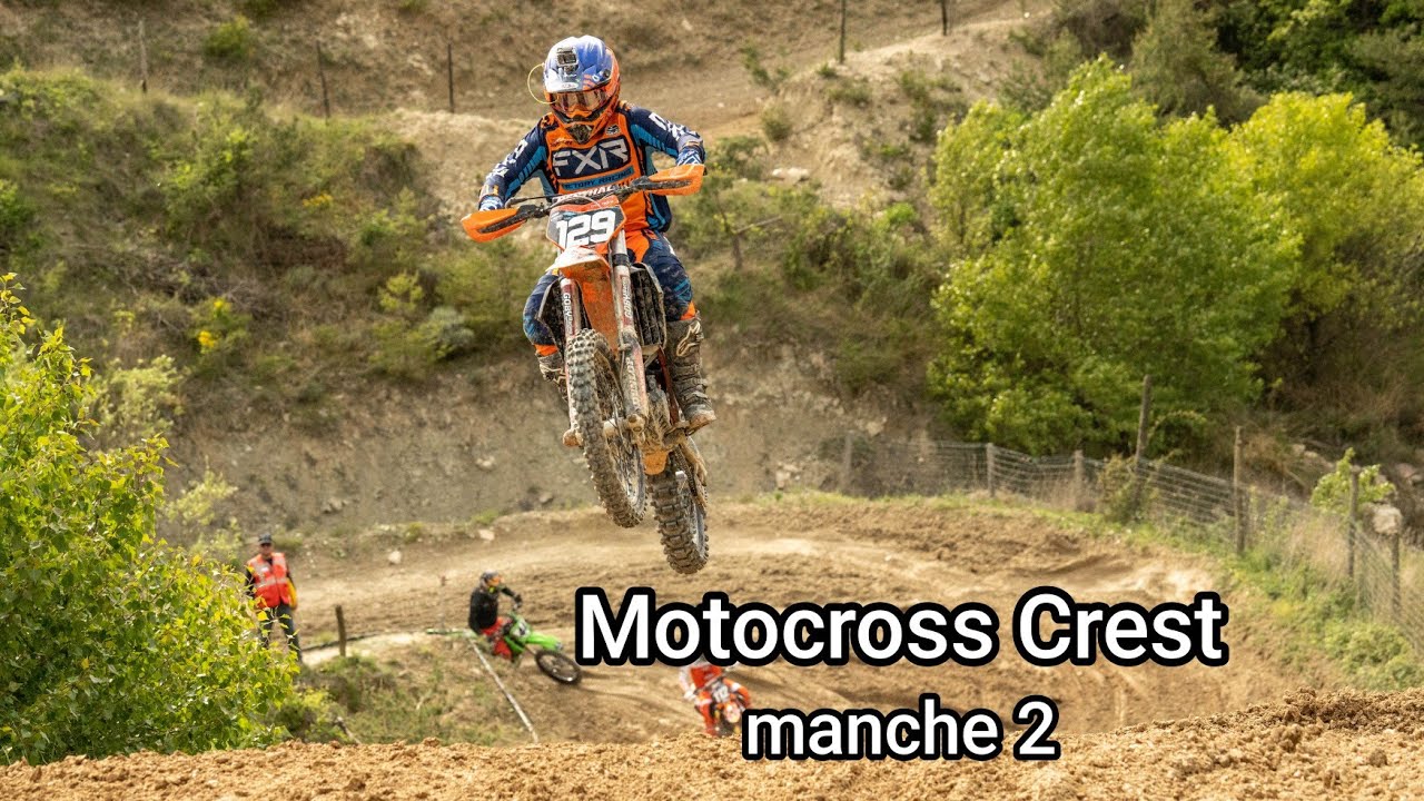 ma première course de motocross (Crest) manche 2