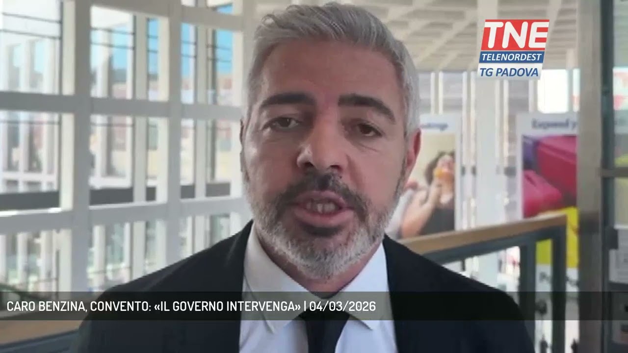 CARO BENZINA, CONVENTO: «IL GOVERNO INTERVENGA» | 04/03/2026