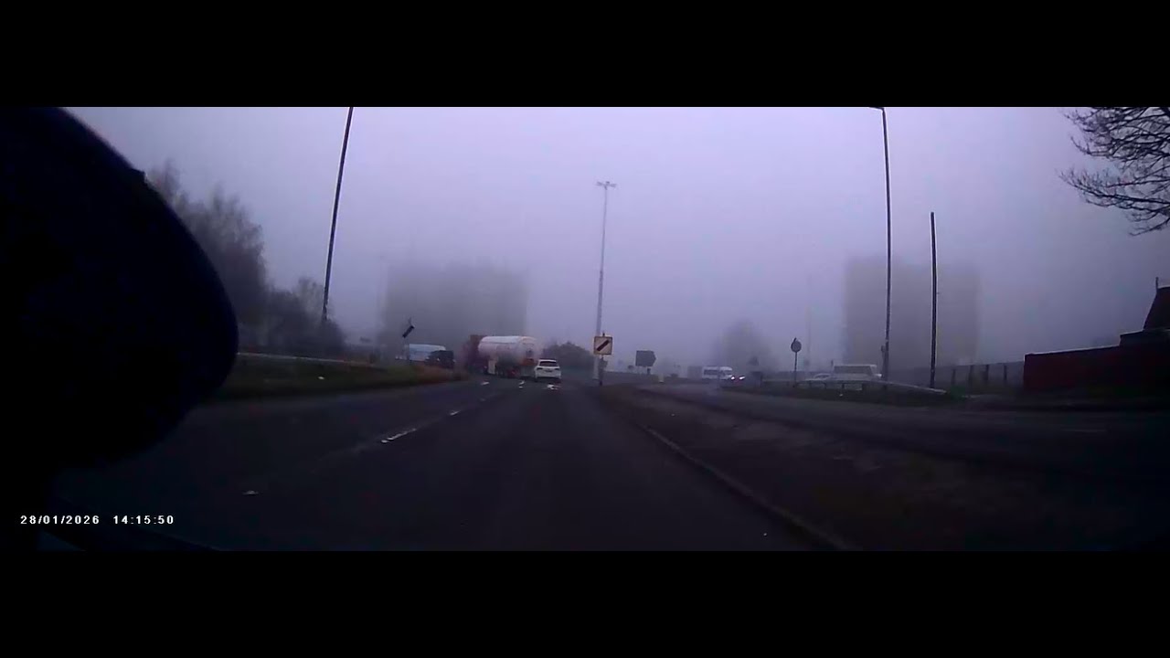 Drive With Me From York to Leeds on a Foggy Day [Part #8 - 4/10 ](Chapeltown)