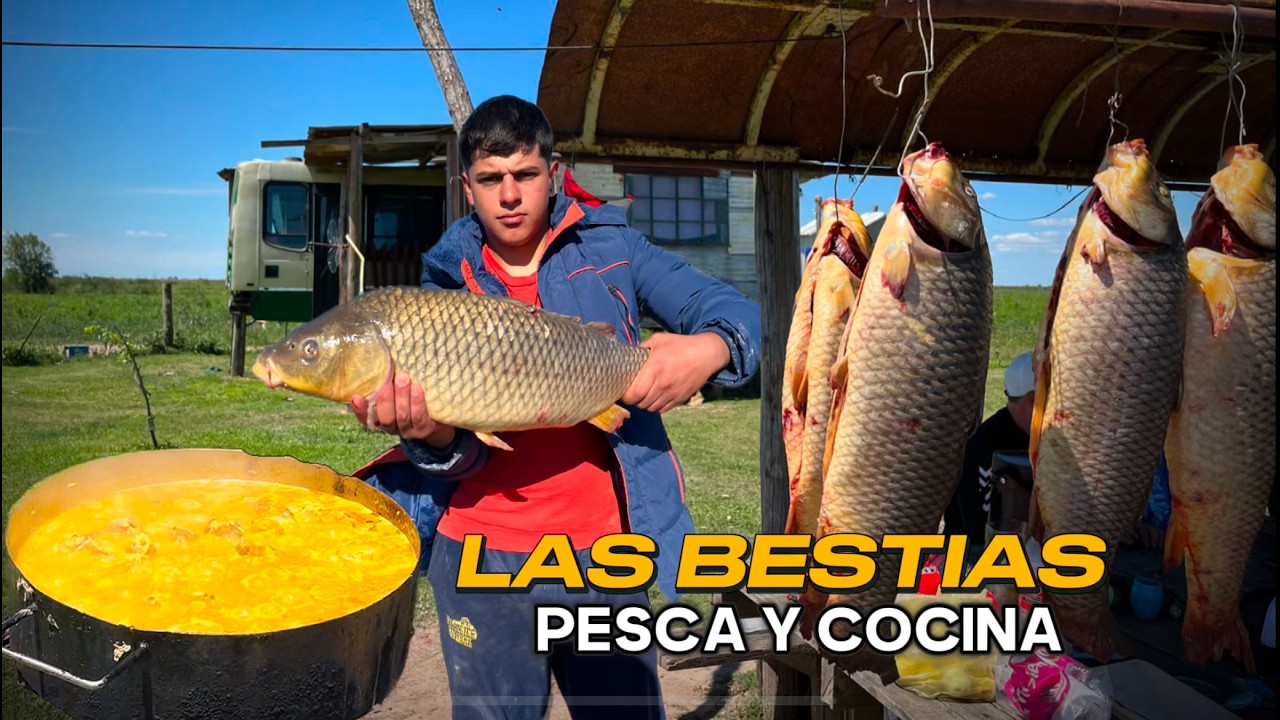 BARADERO LUGAR DONDE NACEN LAS BESTIAS | PESCA Y COCINA | pesca de carpa
