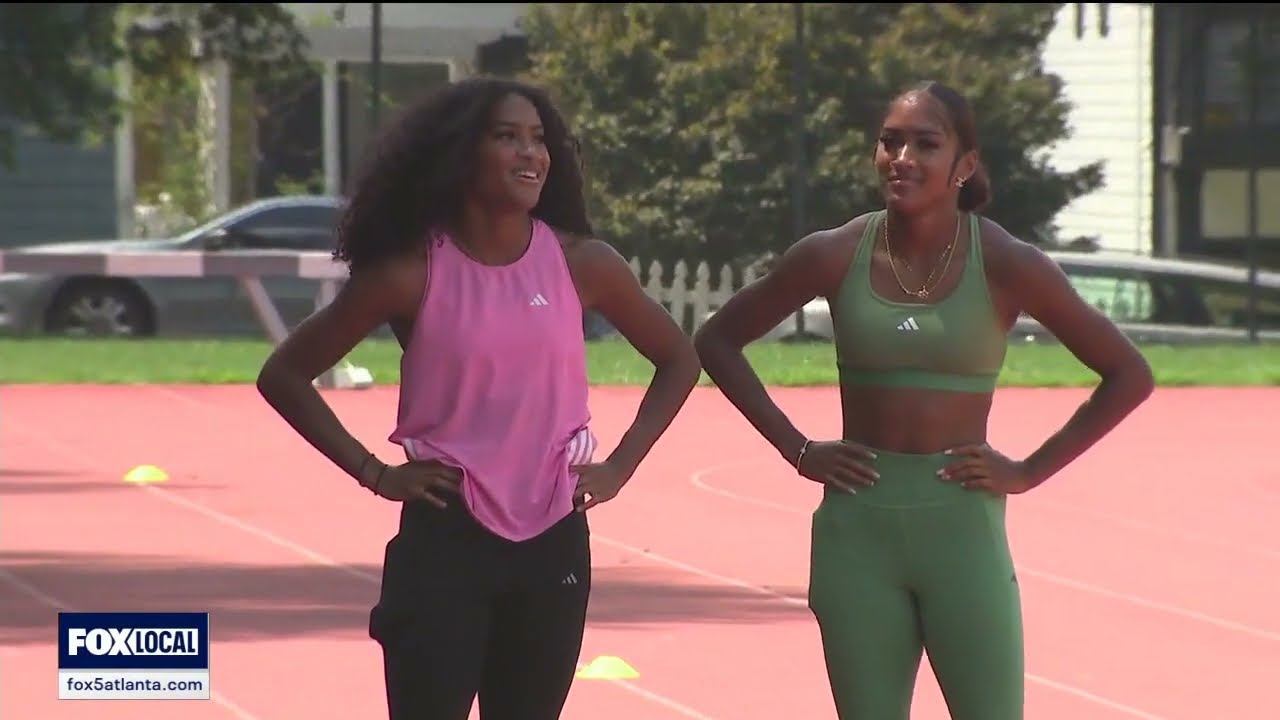 Atlanta's 'turbo twins' preparing to run at Paris Olympics