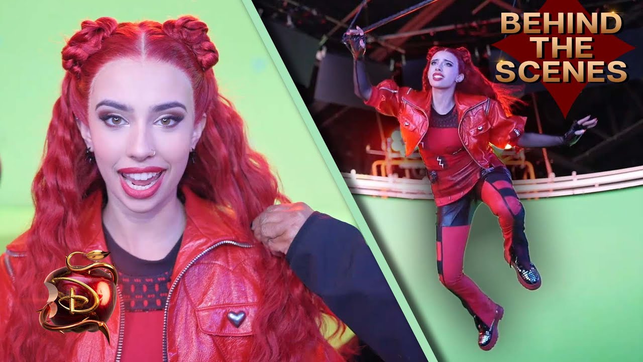 Creating the World of Descendants: The Rise of Red ✨| Day in the Life | @disneychannelmusic
