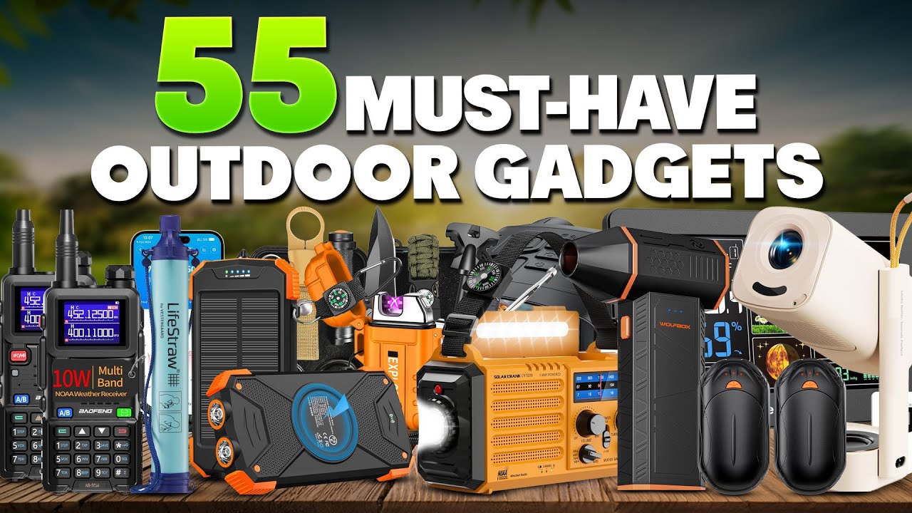 55 Must Have Outdoor Gadgets on Amazon for Campers