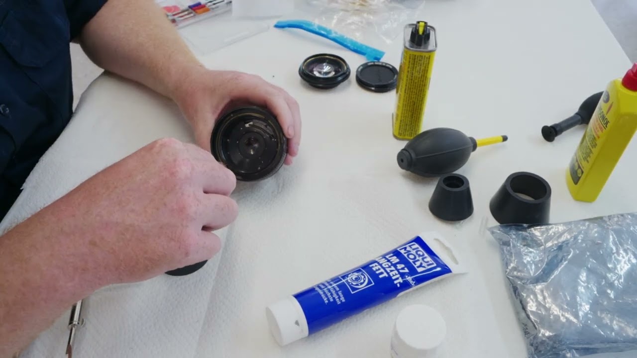 Canon FD SSC 55mm f1.2 Disassembly
