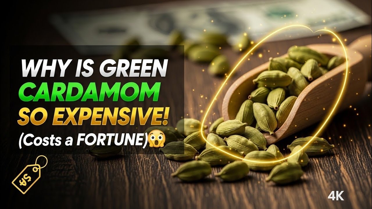 Why Green Cardamom Costs a Fortune!