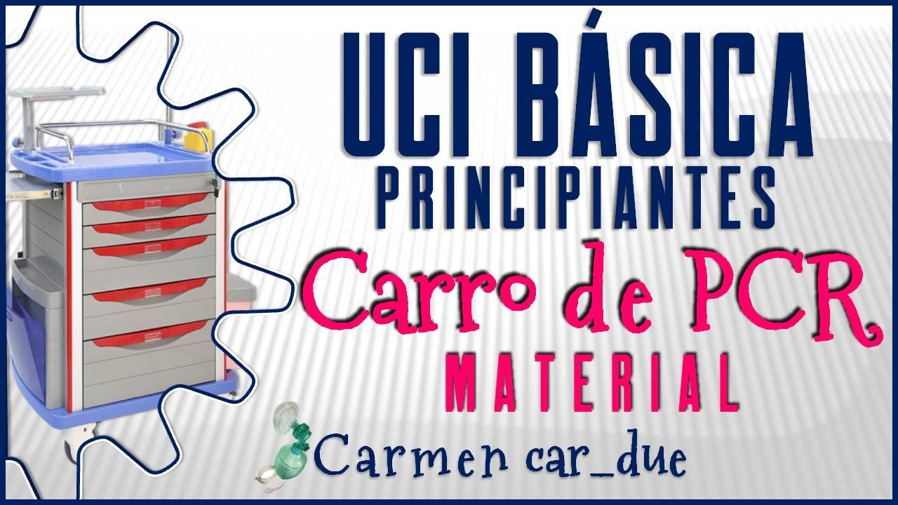 🩻CARRO de Parada (RCP) en UCI de Adultos