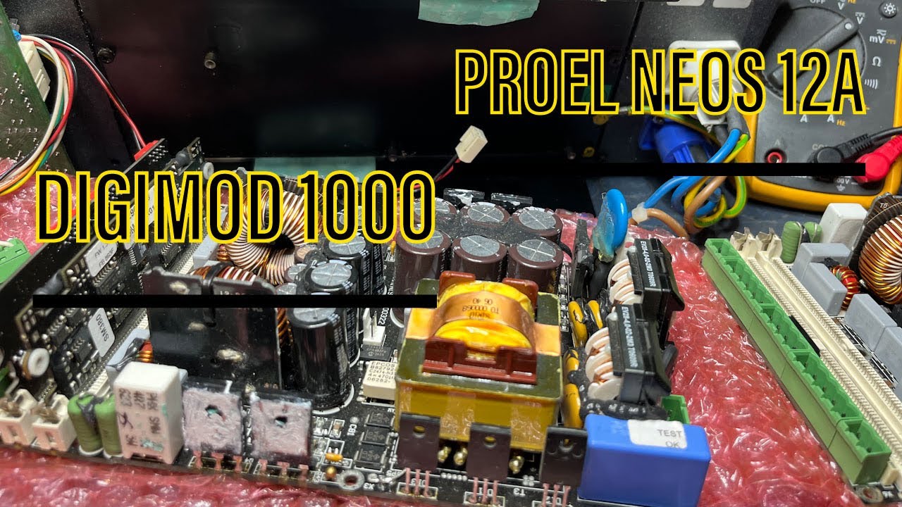 Riparazione PROEL NEOS 12A Powersoft digimod1000 - Centro assistenza DisotechLAB