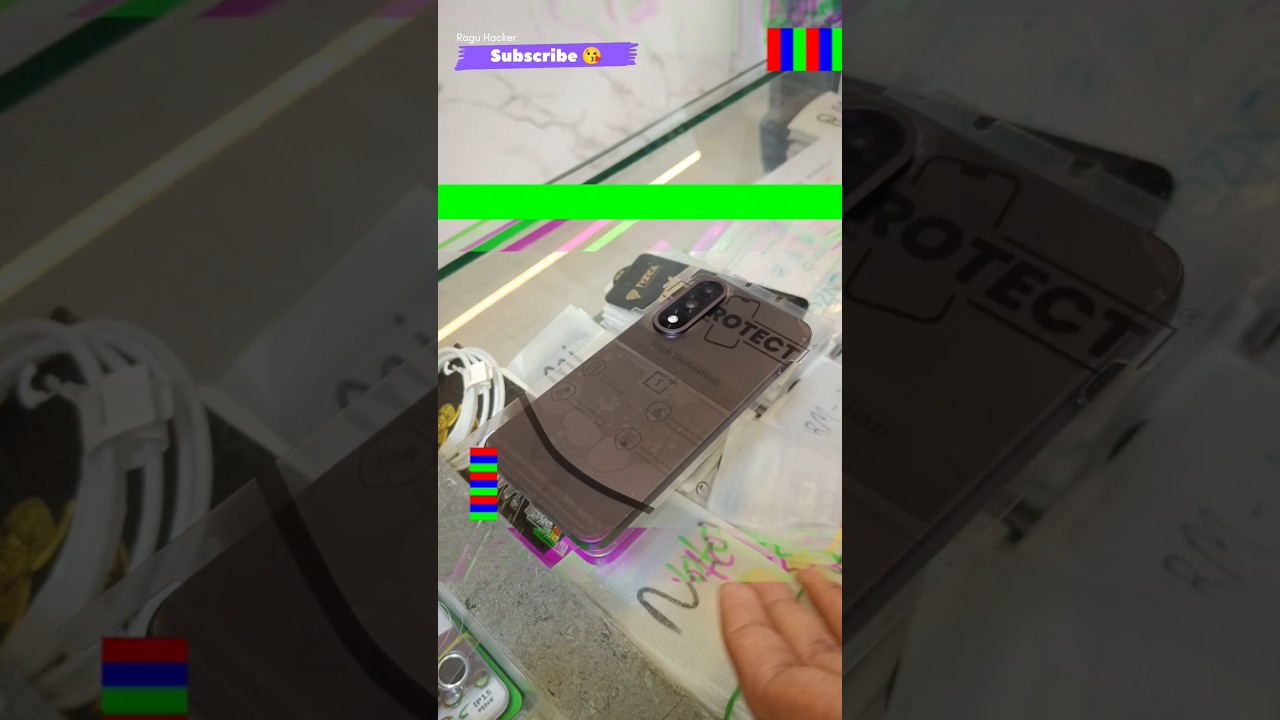 Oneplus nord 5 Back Glass Screen protector wait for End💀 #ragu96 #trending #shorts #viral#oneplus#yt
