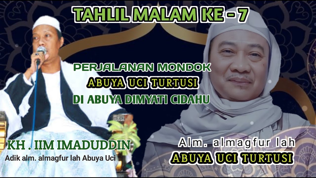 TAHLIL KE 7 ABUYA UCI