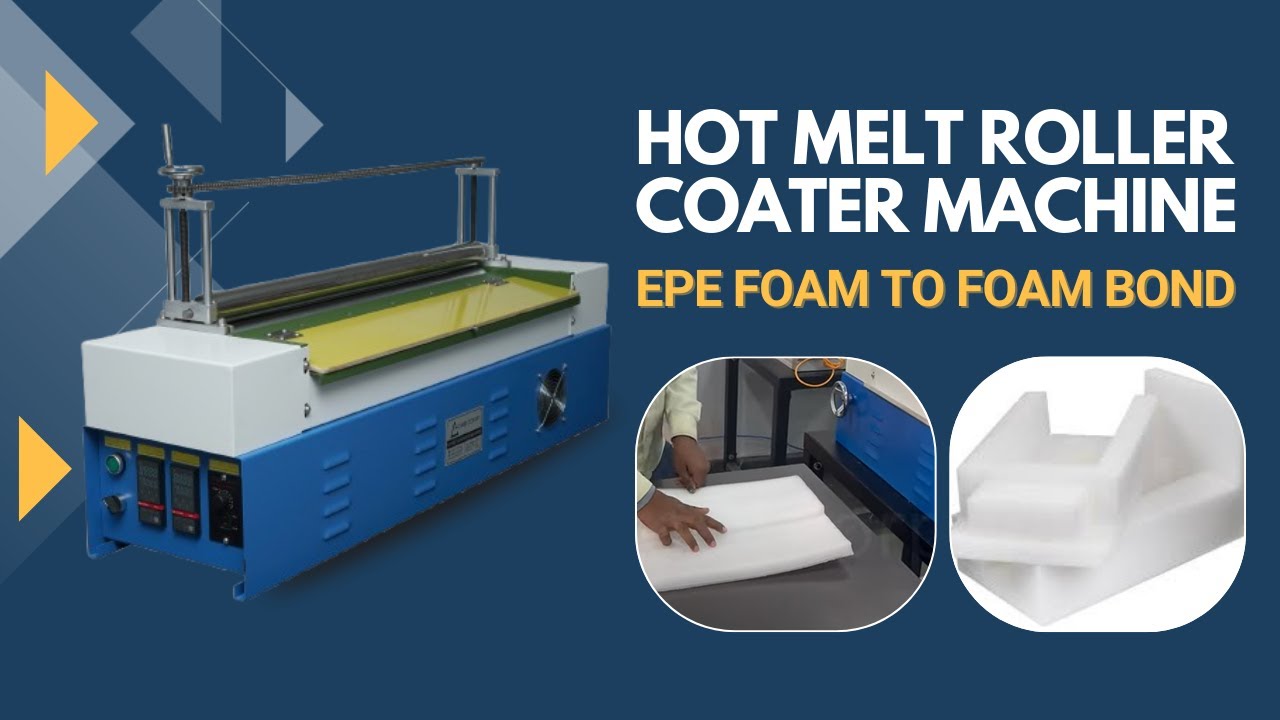 EPE/EVA Foam Fitments Gluing Machine | +91 9877722548 | #foam #hotmeltglue  #hotmeltmachine #hotmelt