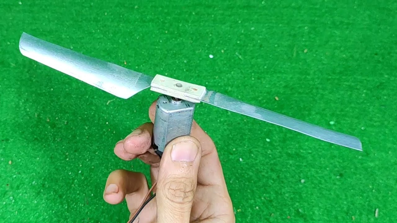 How To Make Free Of Cost Drone Propeller, Kaise Banaye Free Me DRONE PROPELLER