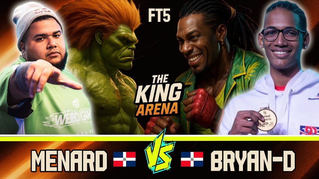 🔥 INSANE FT5 ▰ MENARD (Blanka) vs BRYAN-D (Dee jay) ▰ Street Fighter 6 | High-Level Set 🔥