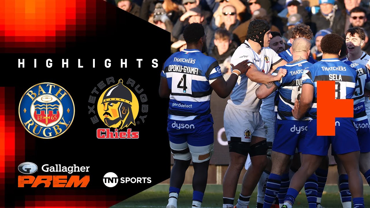 DRAMATIC VICTORY! 🫨 | Bath vs Exeter Chiefs | Gallagher PREM Rugby Highlights