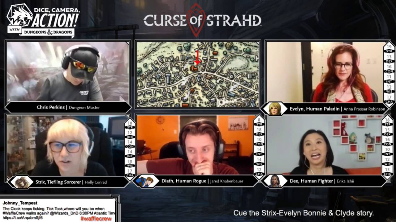 Episode 7 - Dice, Camera, Action with Dungeons & Dragons