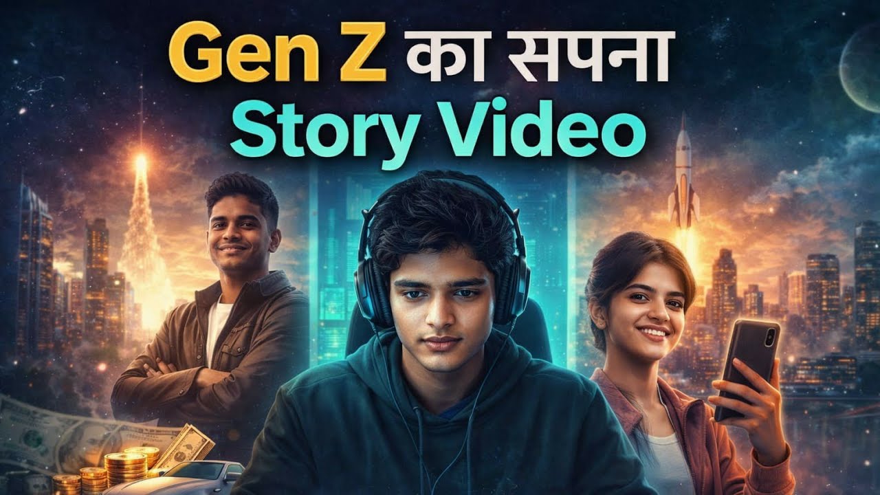 #Gen Z का सपना #Gen Z: The Success Story# Digital Dreams, Real Success#