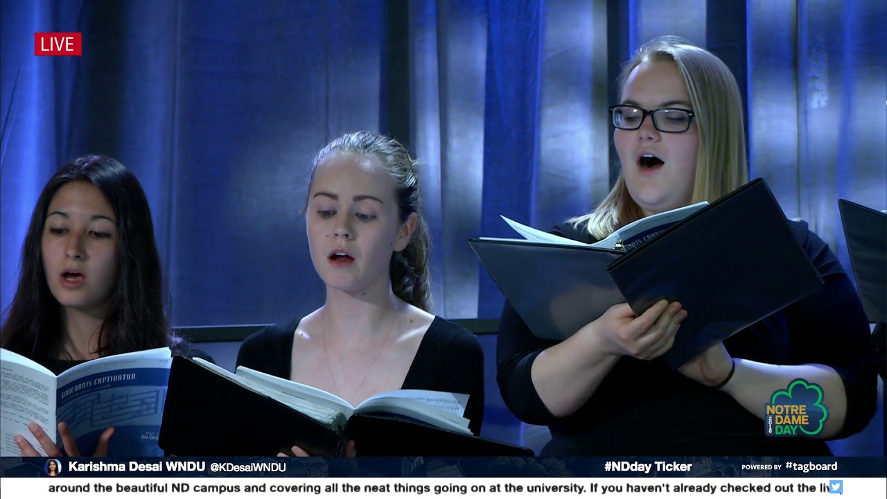 Lady's Consort Choir - Notre Dame Day 2018