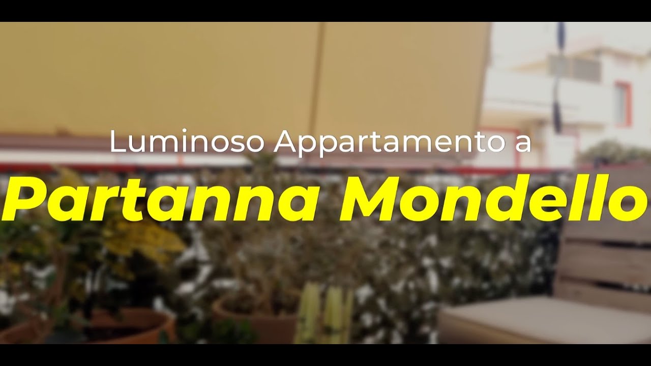 👉 Comodo trilocale a Partanna-Mondello