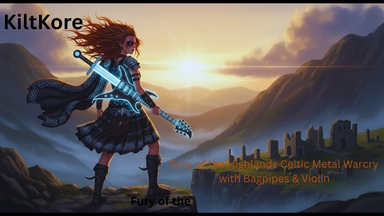 Fury of the Highlands Celtic Metal Warcry with Bagpipes & Violin