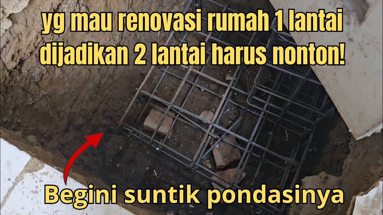 Cara Suntik Pondasi Cakar Ayam yang Benar Oleh Tukang Profesional Renovasi Rumah 2 Lantai!