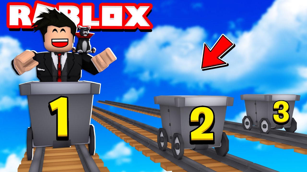 LOKIS NO TRENZINHO 1 2 3 | Roblox - Cart Rude Survival