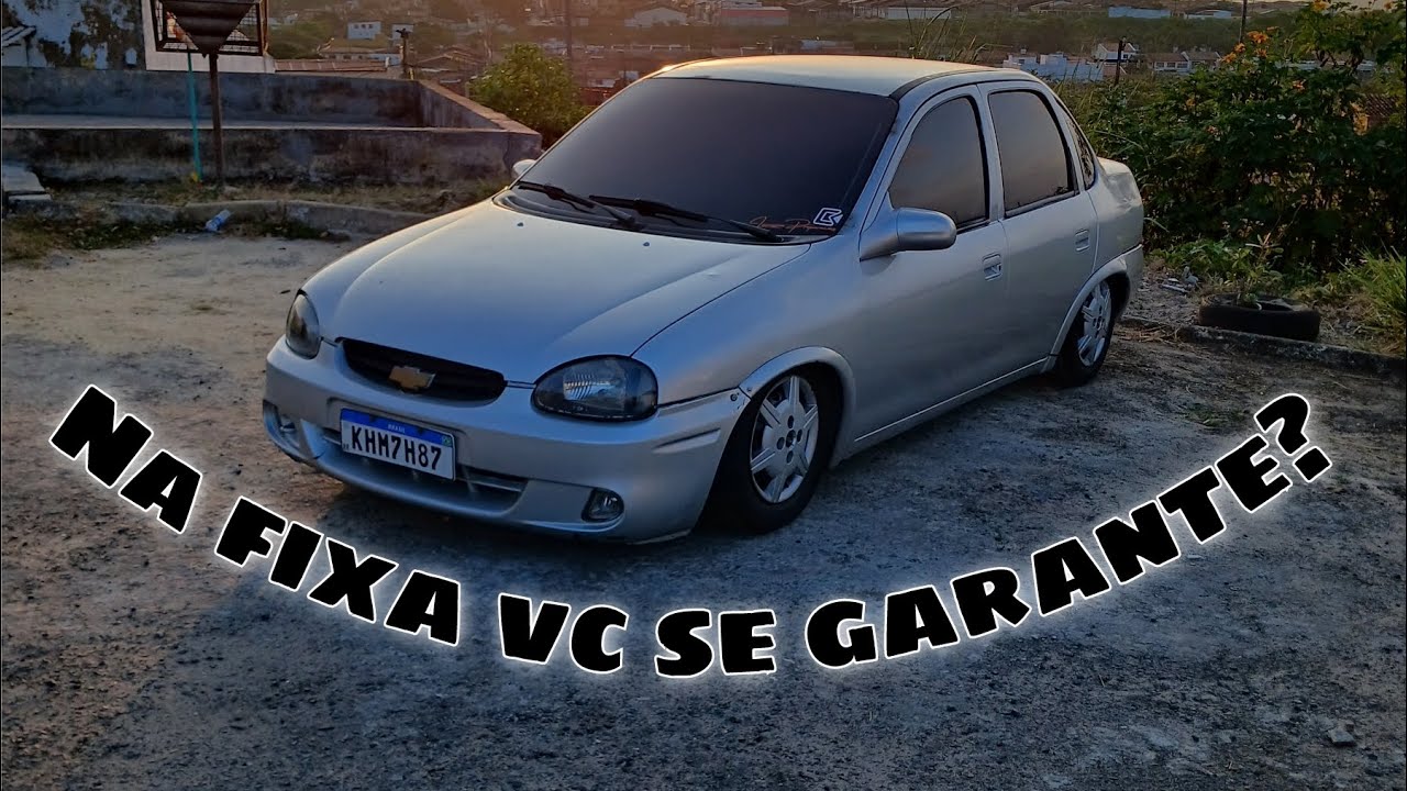 Corsa Classic  rebaixado na fixa ! Muita disposição pra andar nessa altura!! top de mais