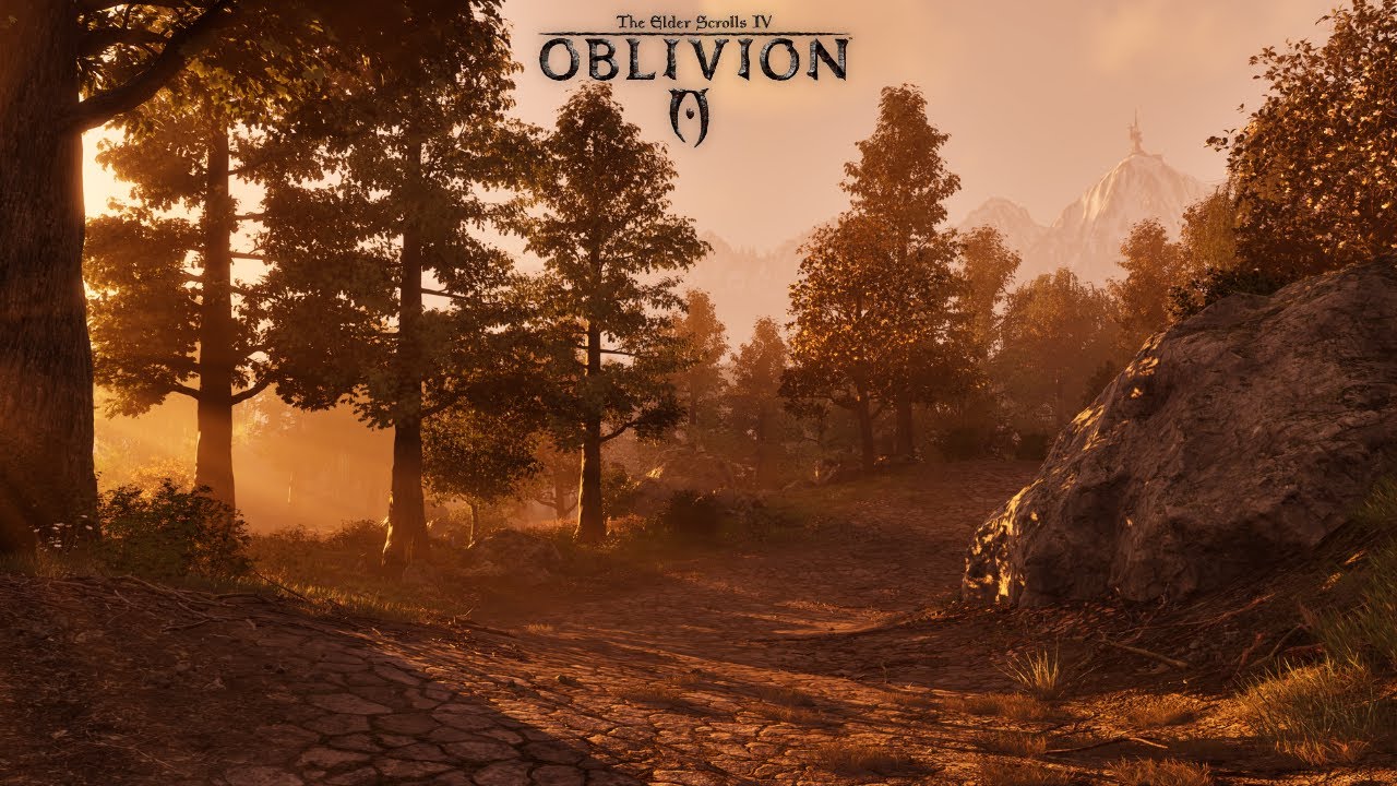 [4K] Scenic Walk Across Cyrodiil | Revisiting Oblivion (Ambience & Music)