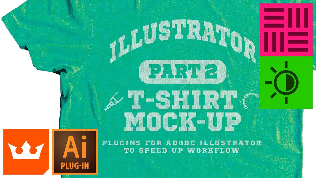 ep.2 T-shirt Mock-up in Illustrator | Advanced | Webinar | TEXTURINO + PHANTASM