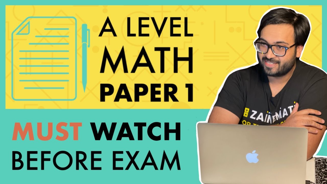MUST WATCH THIS BEFORE GOING TO P1 A LEVELS