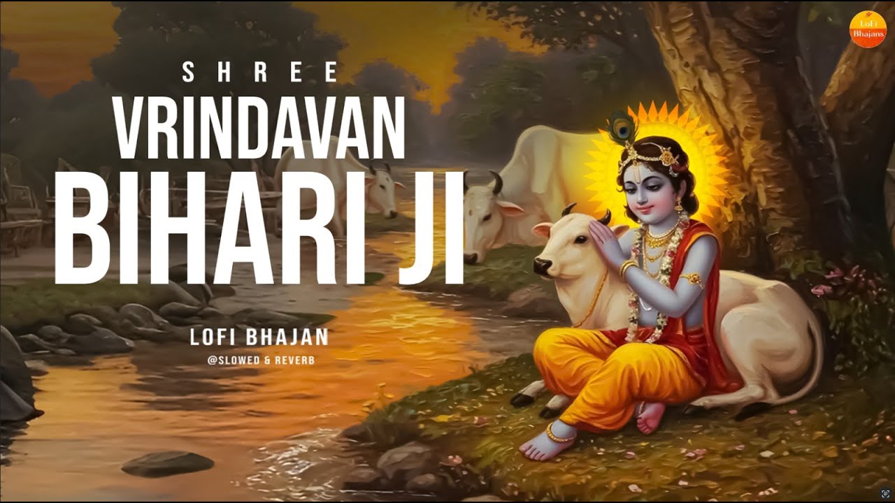 Shree Vrindavan Bihari Ji - Lofi Version - श्री वृन्दावन बिहारी - Radha Krishna Bhajan@lofibhajans