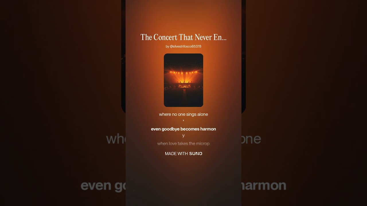 The Concert That Never Ends