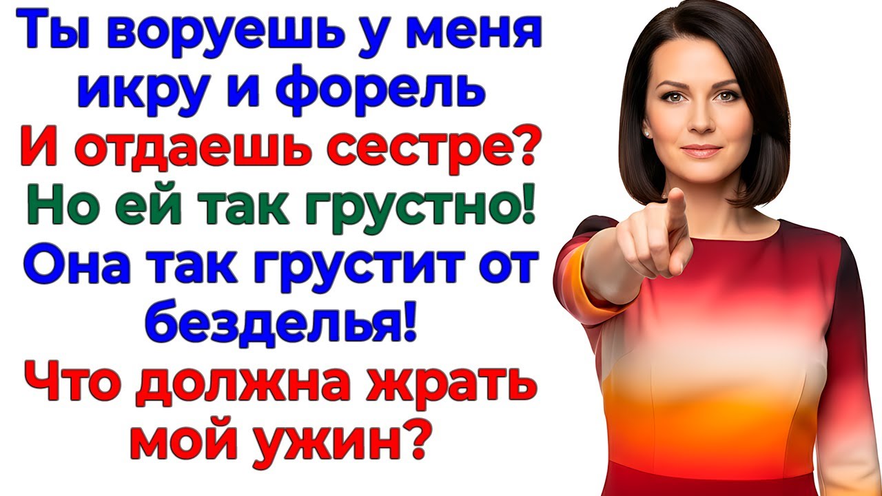 Золовка здоровая кобыла, на которой пахать надо. А она сидит на твоей шее? жизненные истории женские
