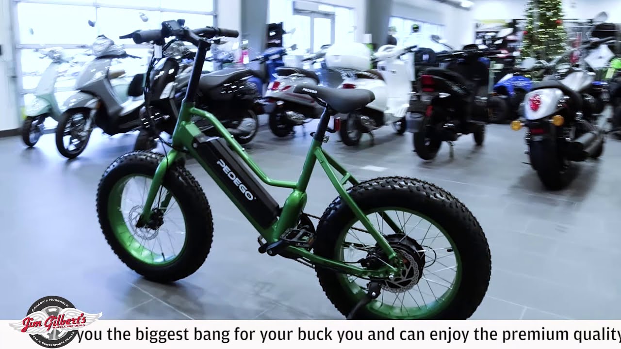 Pedego Element | FAT TIRE ELECTRIC BIKE | For Sale | Review | Jim Gilbert's PowerSports Fredericton