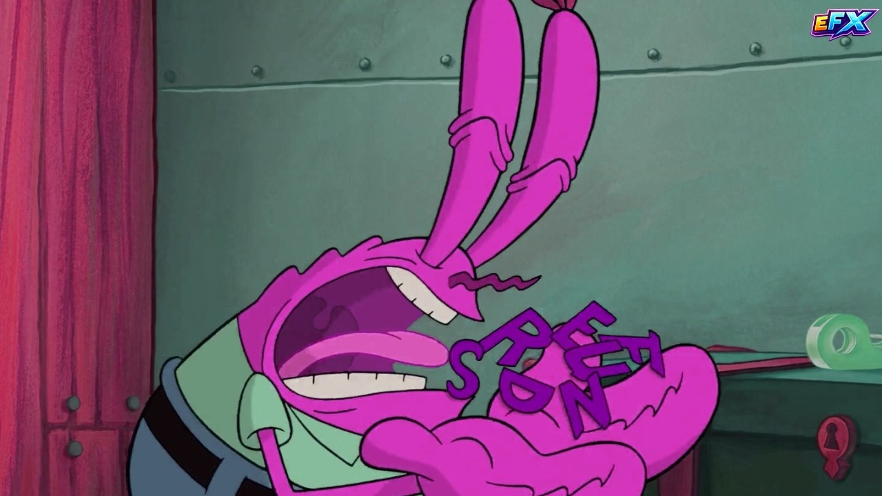 SpongeBob Movie - THE R-WORD!!! (Sponsored by: Klasky Csupo 2001 Effects)