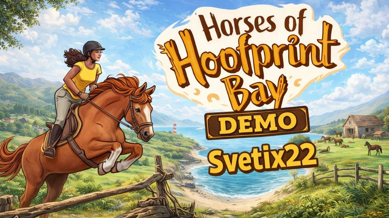 Первая в конкуре и покупка второй лошади в Horses of Hoofprint Bay (демо)