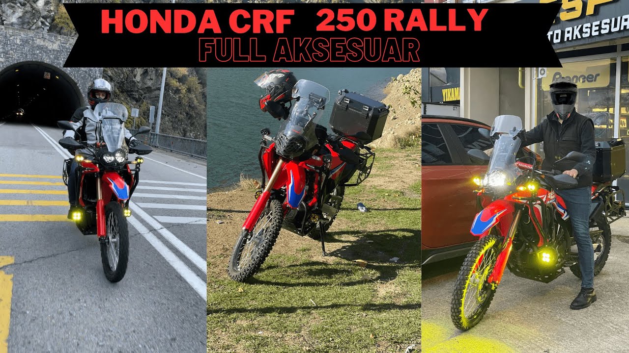 HONDA CRF 250 RALLY AKSESUAR 🔥