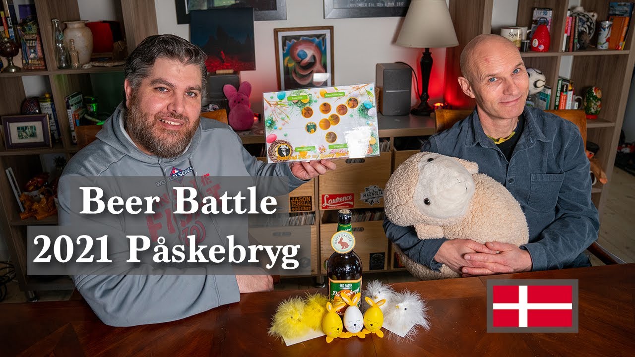 2021 Danish P&aring;skebryg Beer Battle!!  Josh and Peter are at it again!!