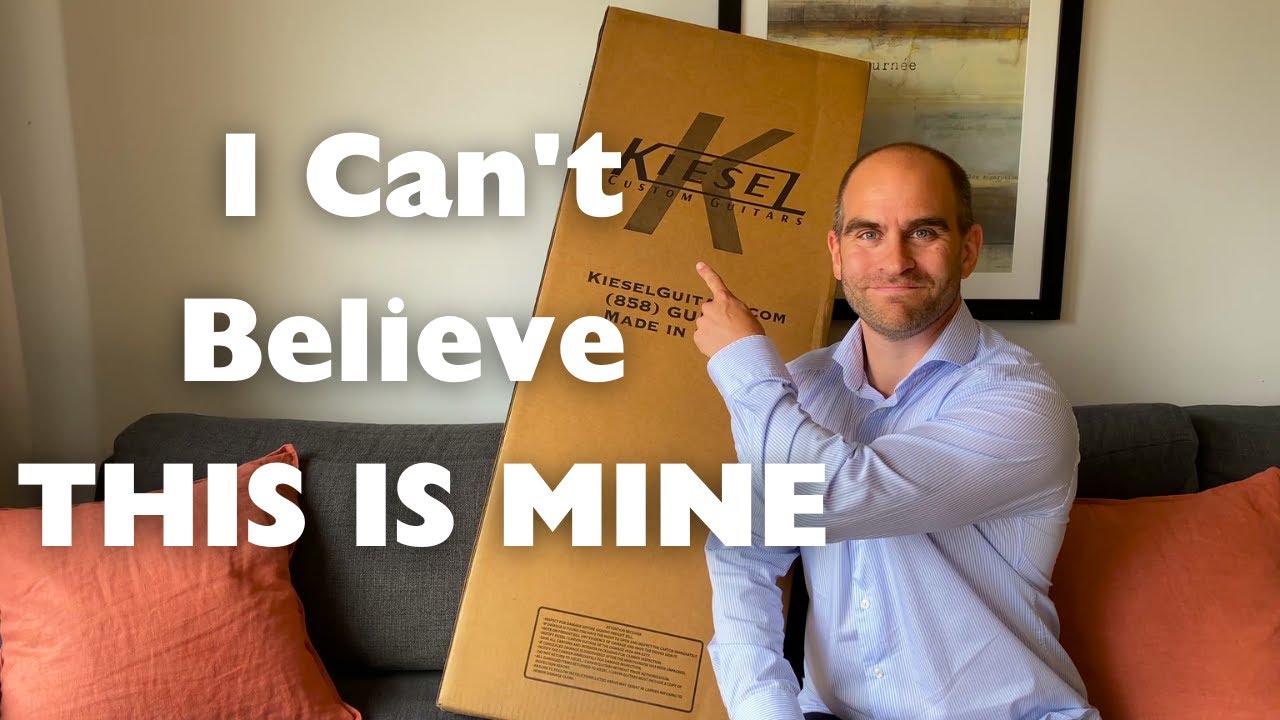 Unboxing the Worlds Most Gorgeous Guitar - Kiesel Delos
