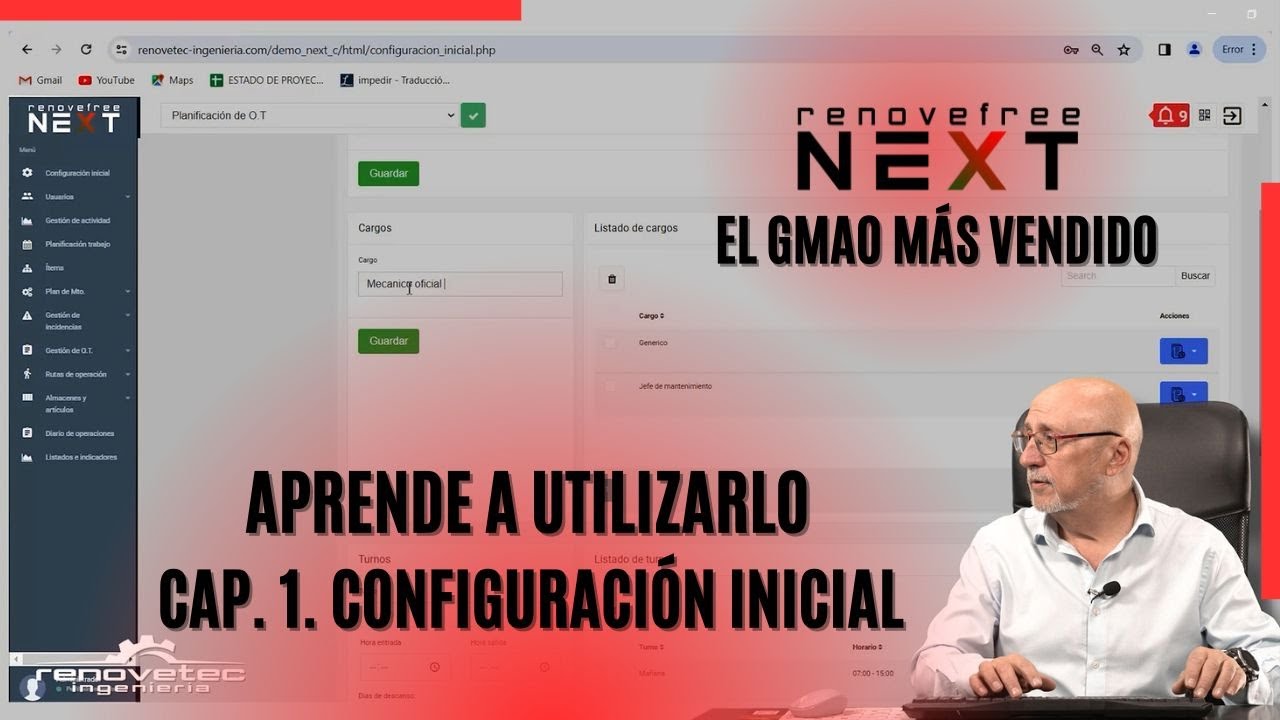 NEXT Cap. 01: CONFIGURACIÓN INICIAL