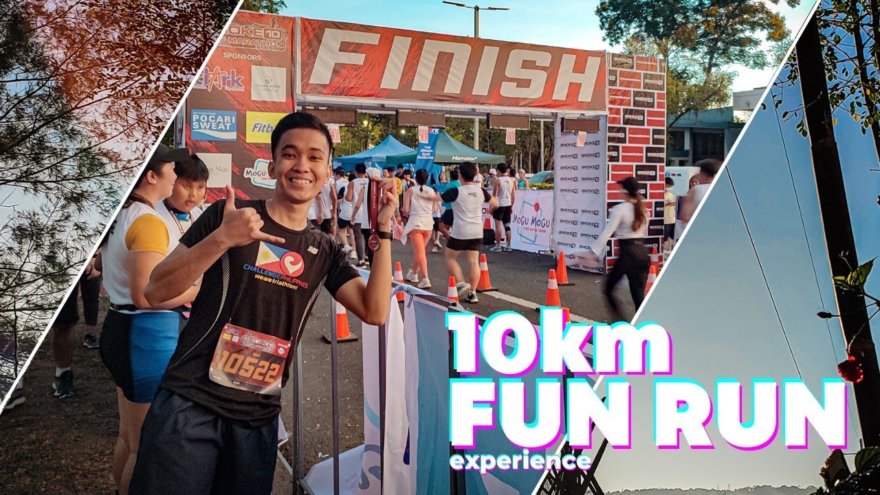 10km Fun Run Experience (Smoke10 Half Marathon 2023) || Running Events