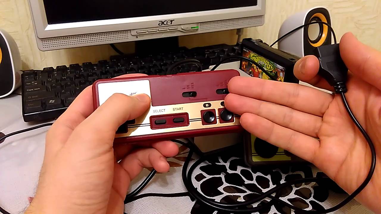 Как подключить джойстик от Dendy к Famicom